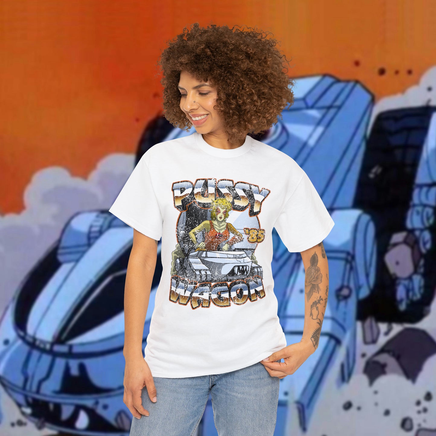 Pussy Wagon 2.0 t-shirt