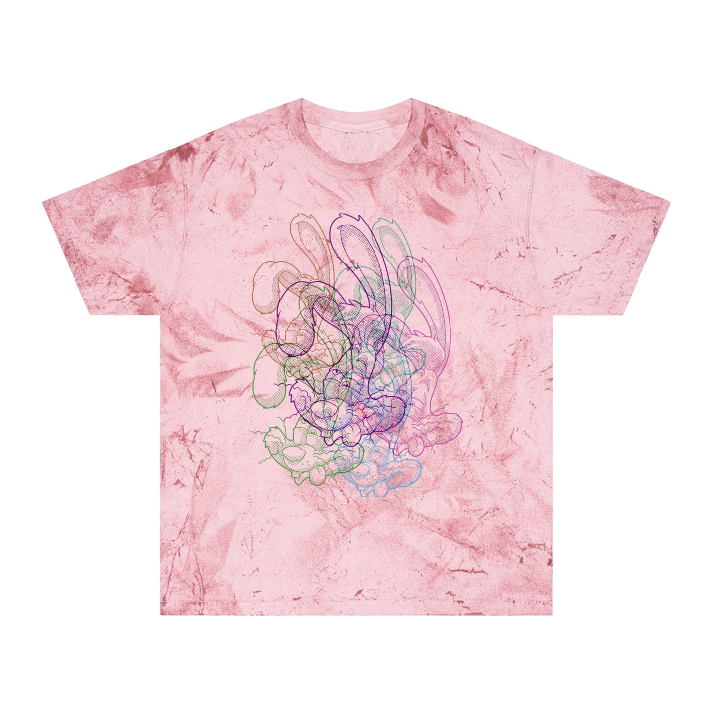 No Pain Roger color blast t-shirt