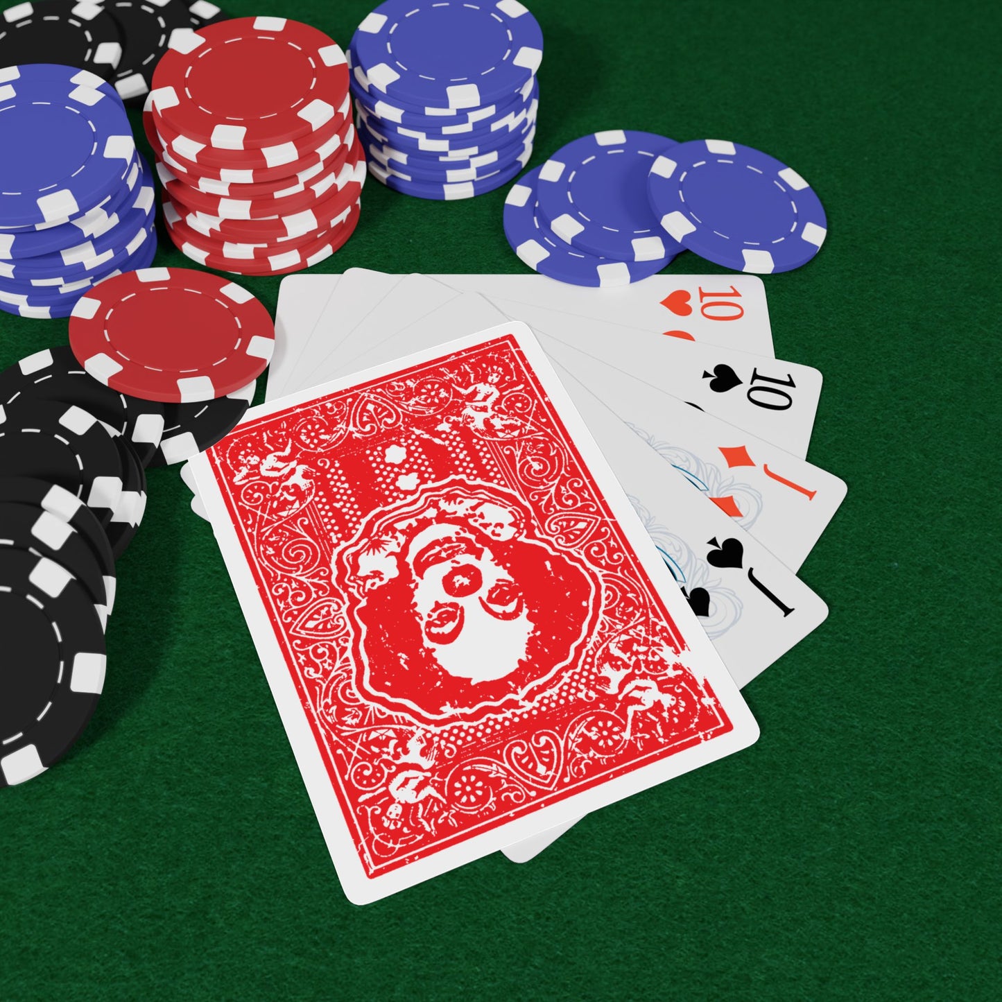 Dancing Clown playing cards
