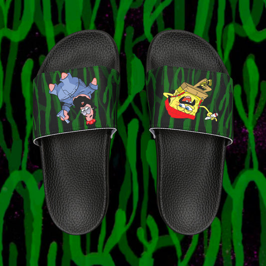 Sea Weed men's PU slide sandals