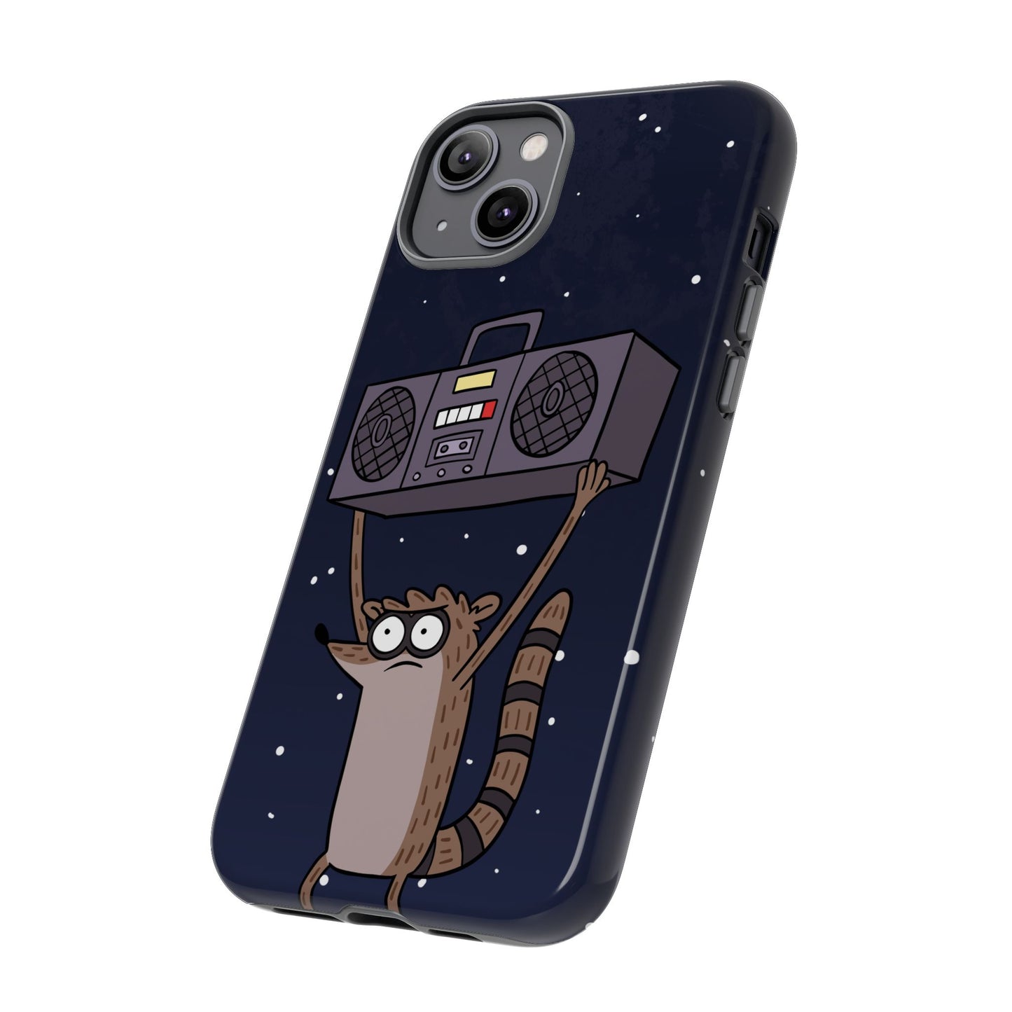 Rigby Boombox iphone case