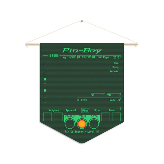 Pin-Boy Pin Pennant