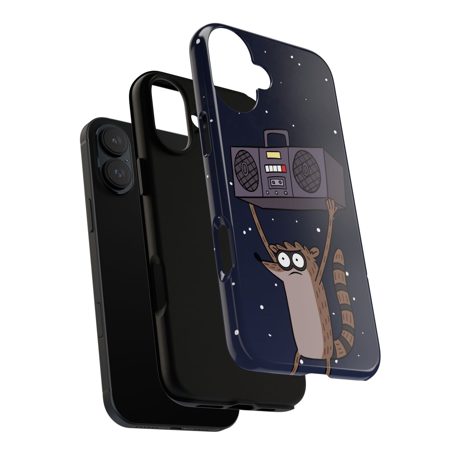 Rigby Boombox iphone case