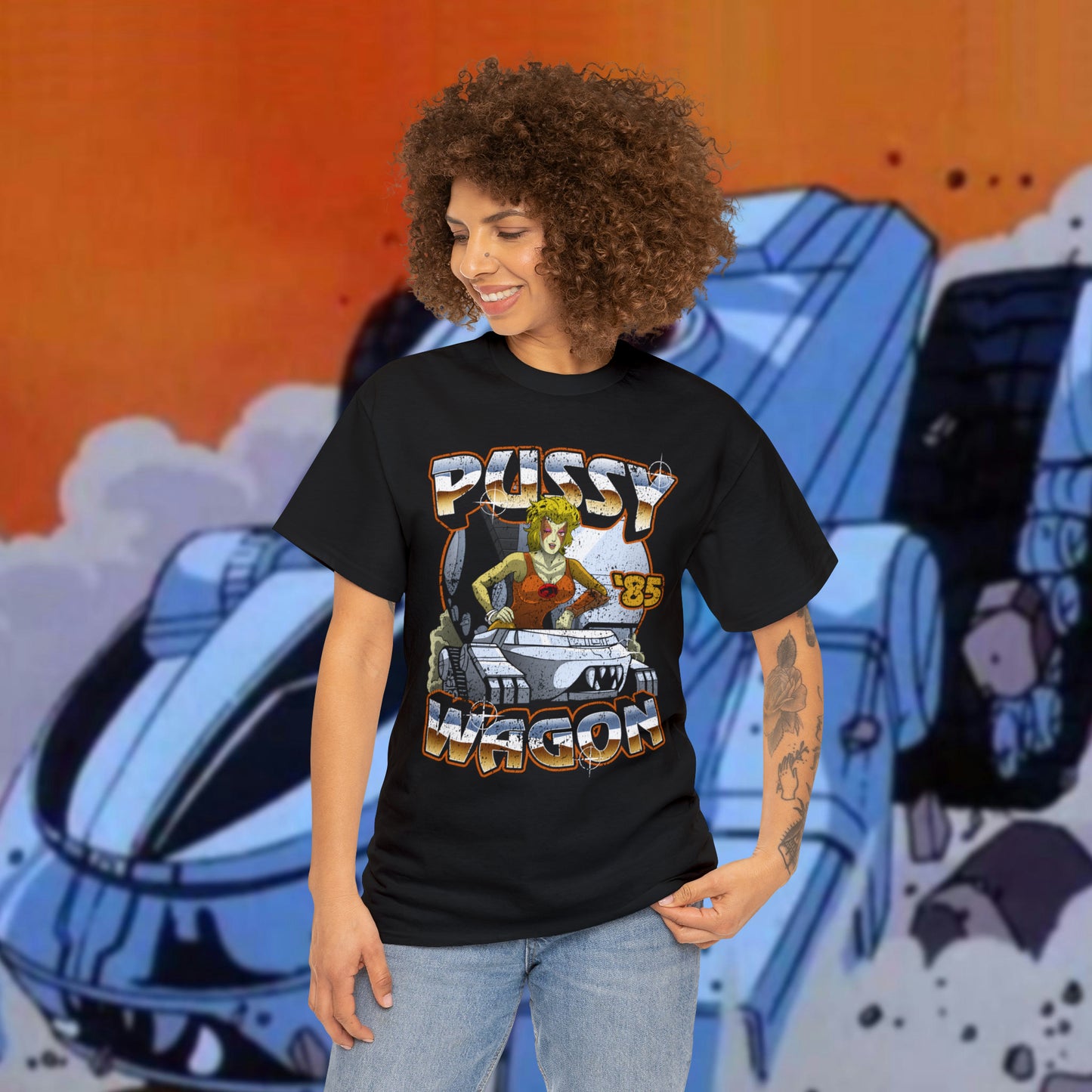 Pussy Wagon 2.0 t-shirt
