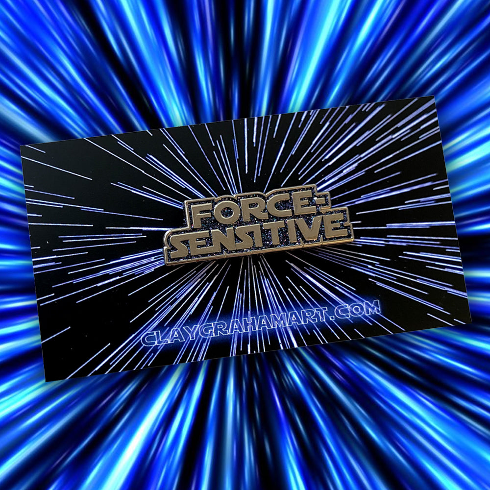 Force-Sensitive 1.5" Enamel Pin