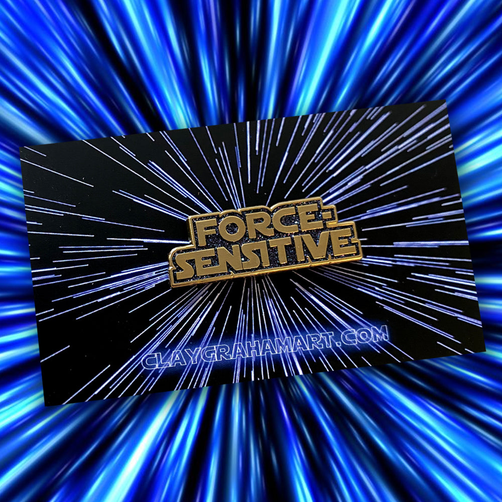 Force-Sensitive 1.5" Enamel Pin