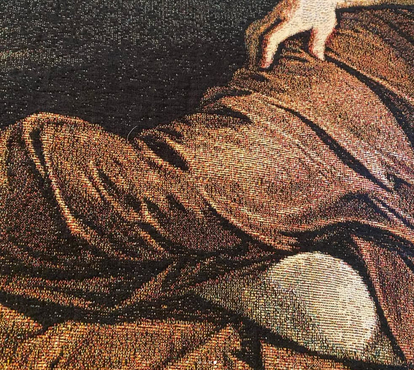 Baroque AF 60" x 50" Woven Blanket