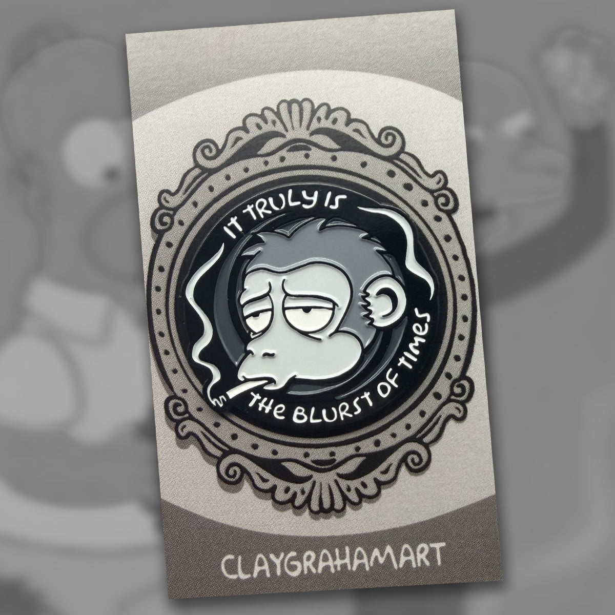 Blurst of Times 1.5" Soft Enamel Pin