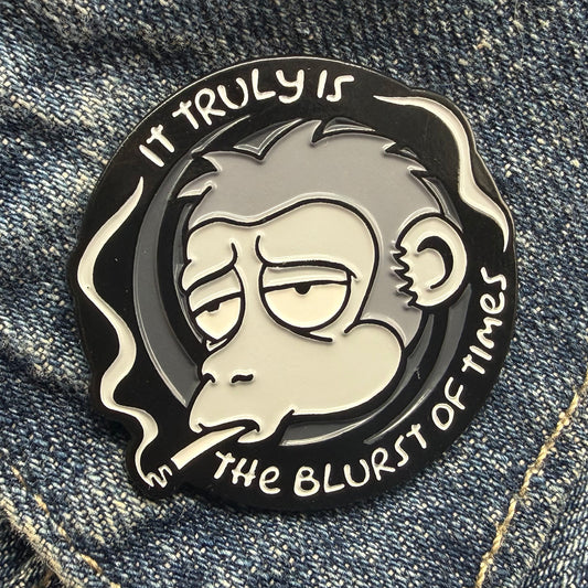Blurst of Times 1.5" Soft Enamel Pin
