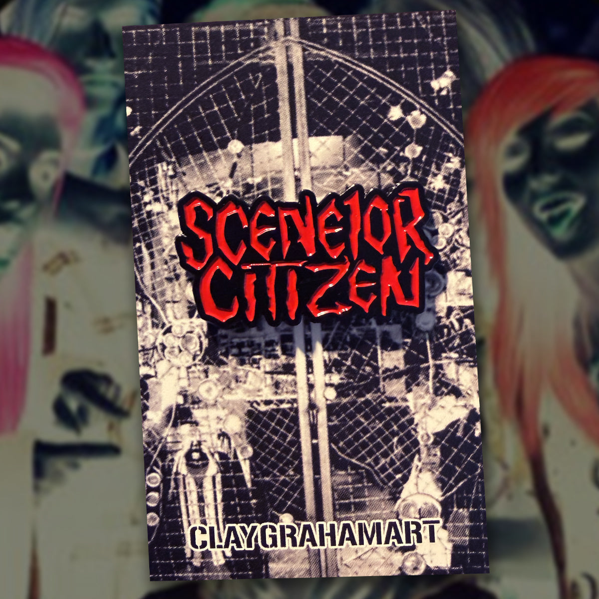 Sceneior Citizen 1.5" Soft Enamel Pin