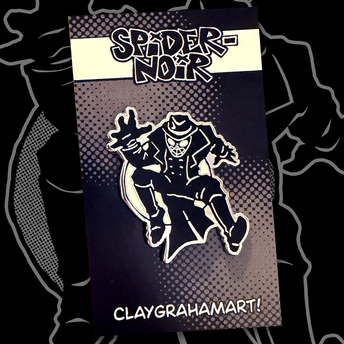 Punk Noir 1.75" Hard Enamel Pin