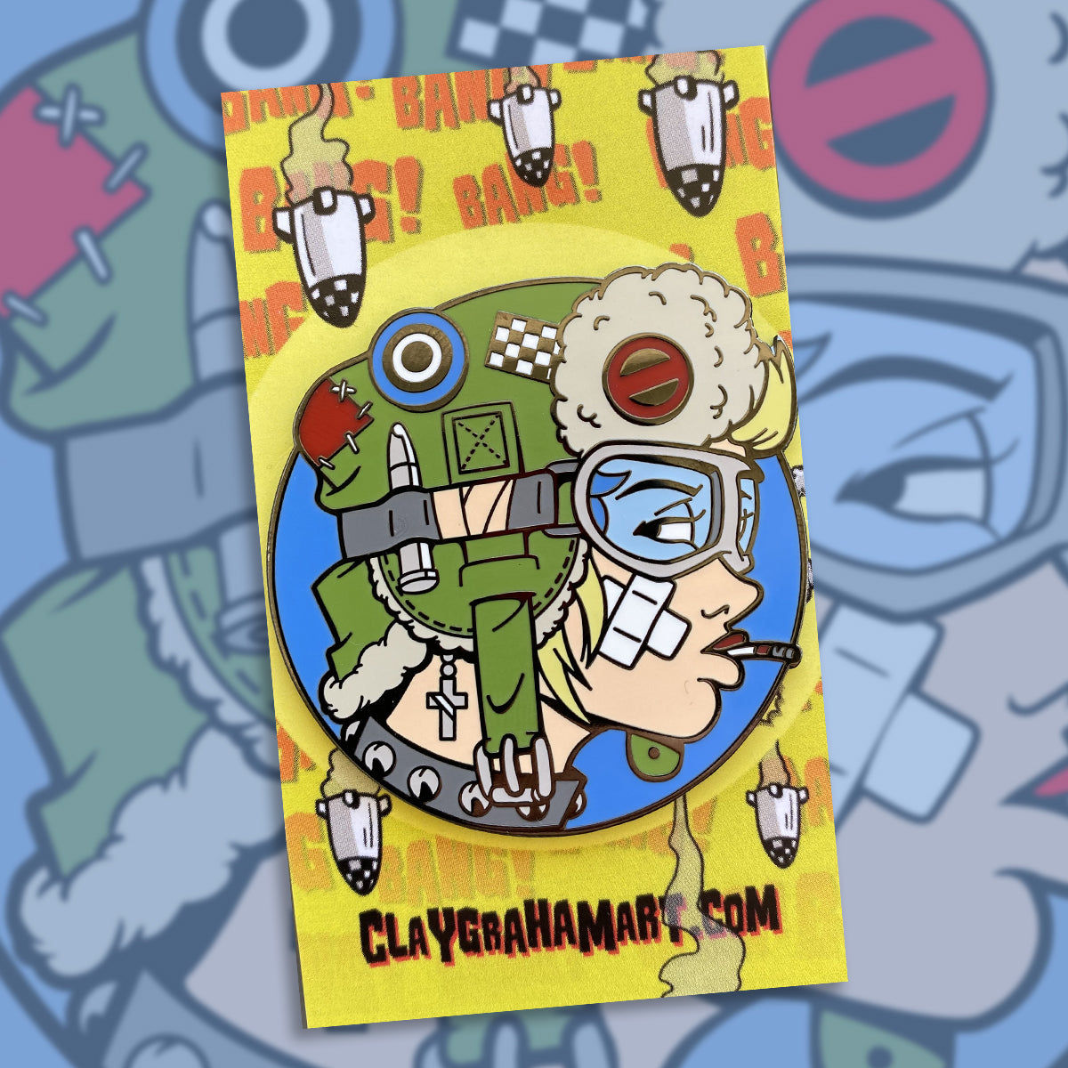 Tank you, Ma'am! 2" Hard Enamel Pin