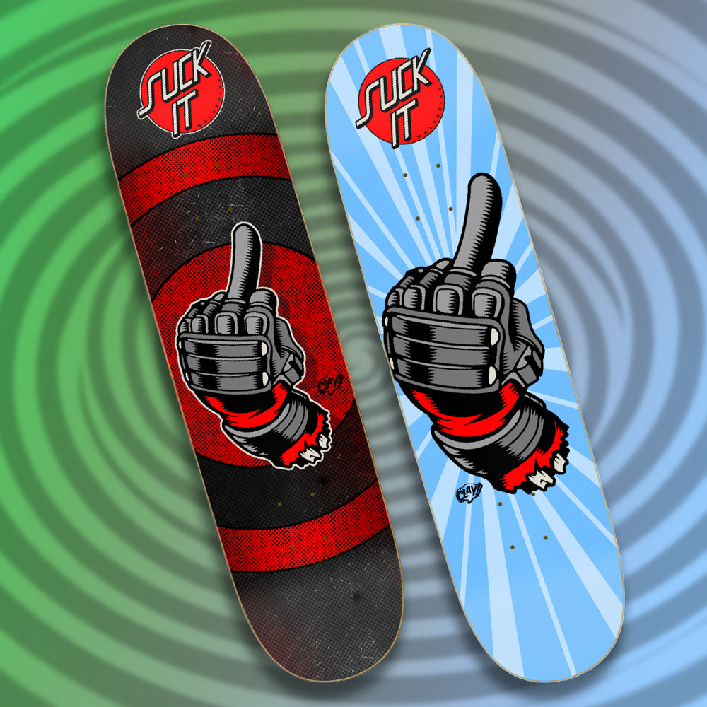 Santo Culo skate deck