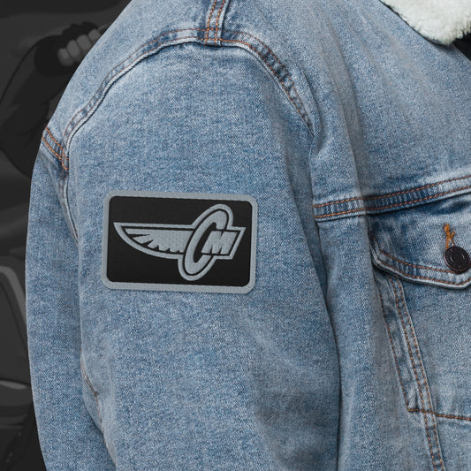 Corley Motors embroidered patch