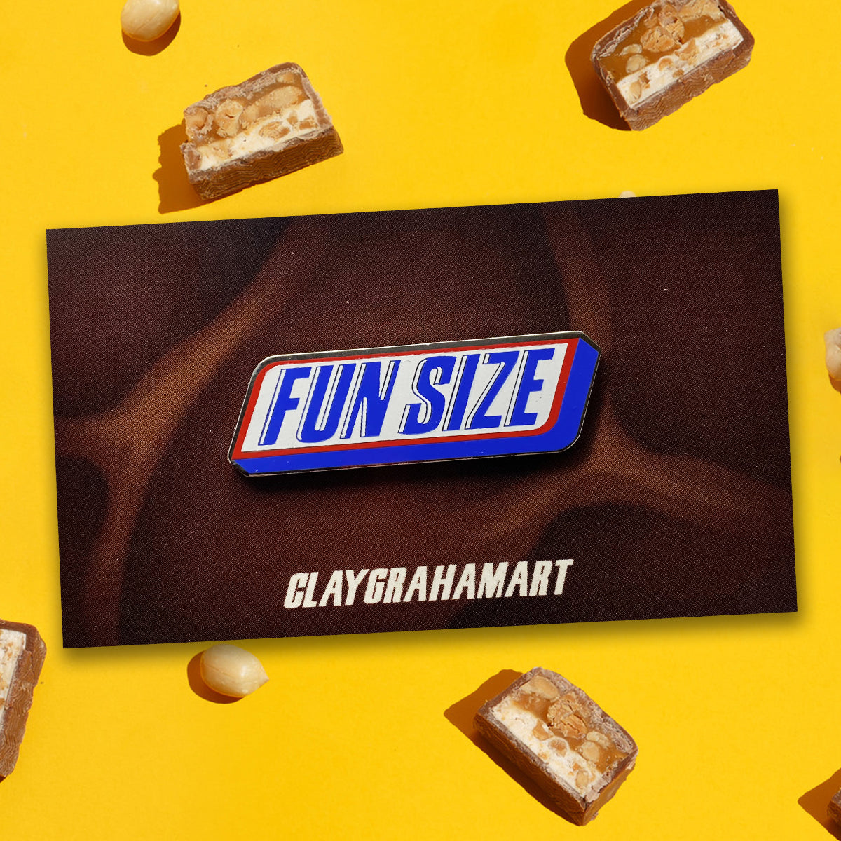 FUN SIZE 1.75" Hard Enamel Pin