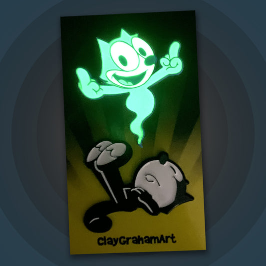 B-GRADE Freelix the Cat Soft Enamel Pin set