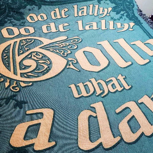 Golly, What A Day 60" X 80" Woven Blanket