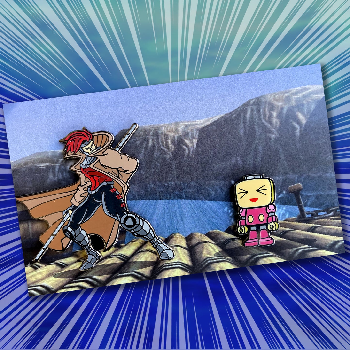 MvC2 ROUND 2 SET 2 hard enamel pin set