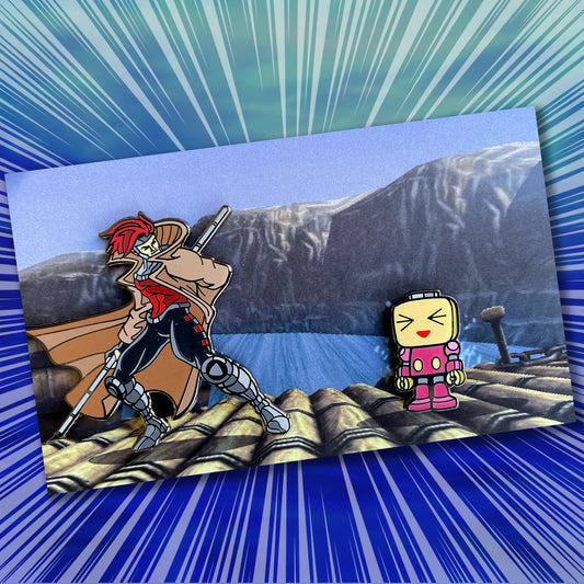 MvC2 ROUND 2 SET 2 hard enamel pin set