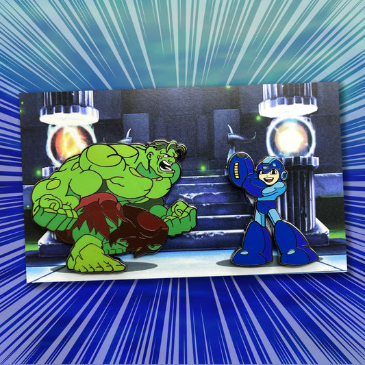 MvC2 ROUND 3 SET 2 hard enamel pin set