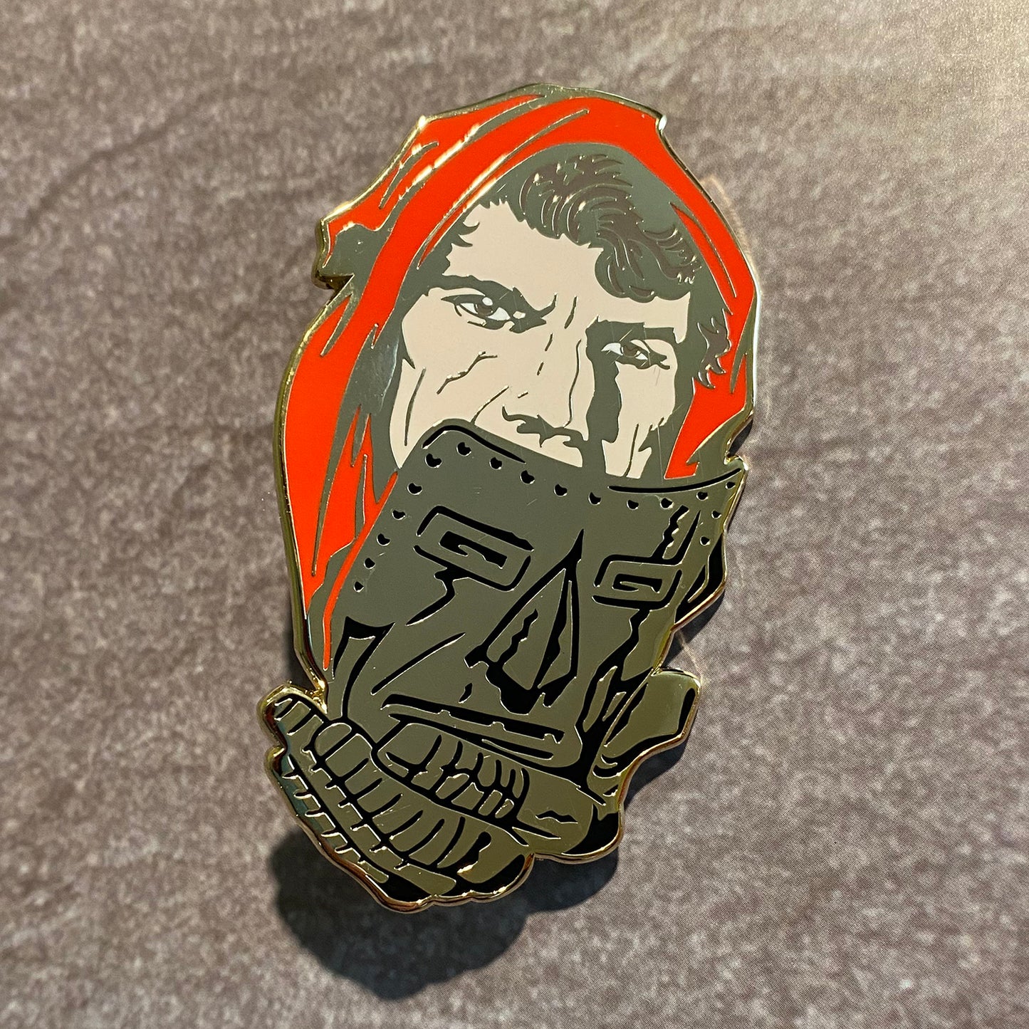 The Scar of Doom 2.5" hard enamel pin