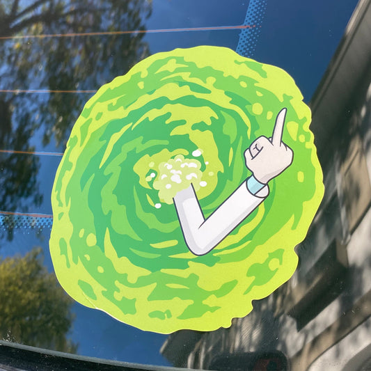 Peace Among Worlds window cling