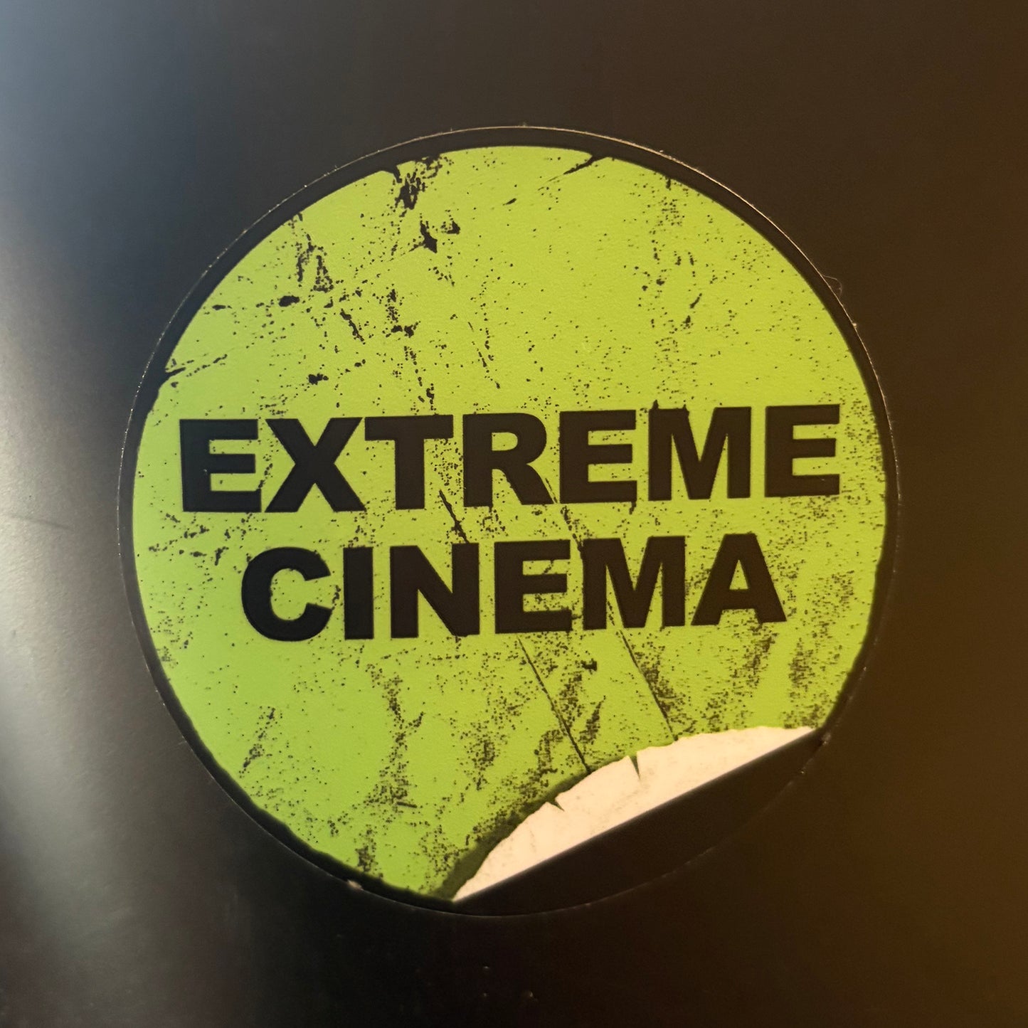 Evolution of Horror / Extreme Cinema vinyl sticker