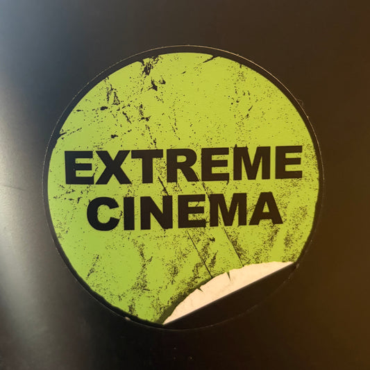 Evolution of Horror / Extreme Cinema vinyl sticker