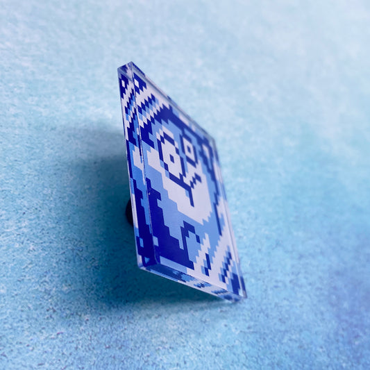 Frozen Dreamland Hero 1.5" acrylic pin