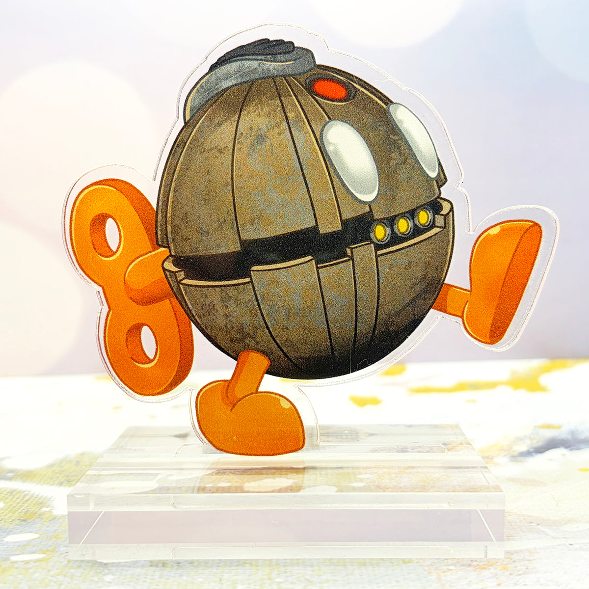 Thermal Bobinator acrylic standee