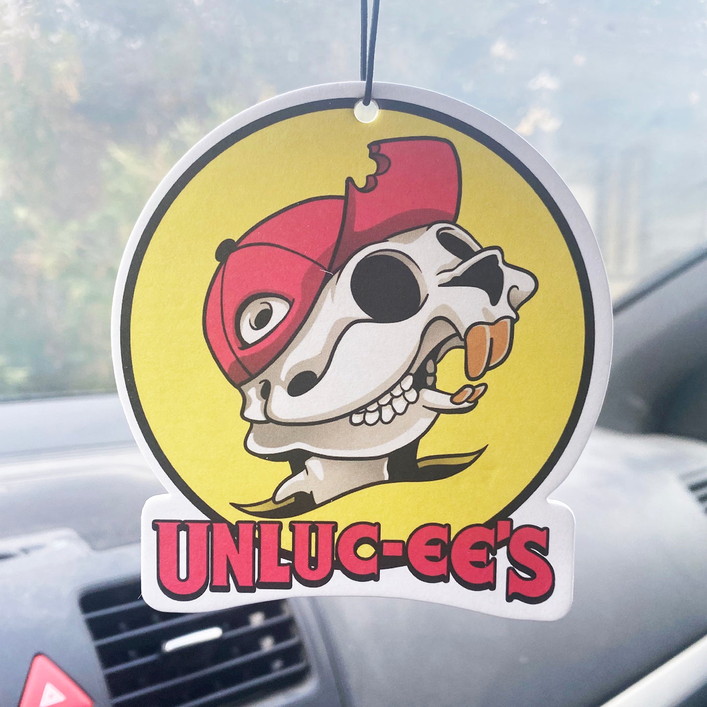 UNLUC-EES VANILLA scented hanging air freshener