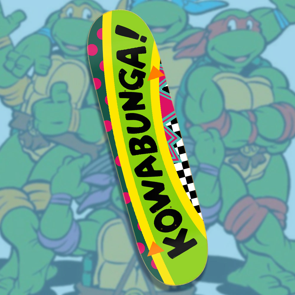 Kowabunga! skate deck