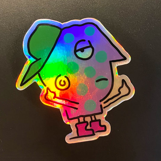 That's Some PBS holographic vinyl sticker