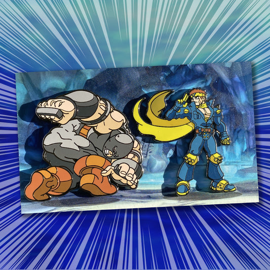 MvC2 ROUND 2 SET 4 hard enamel pin set