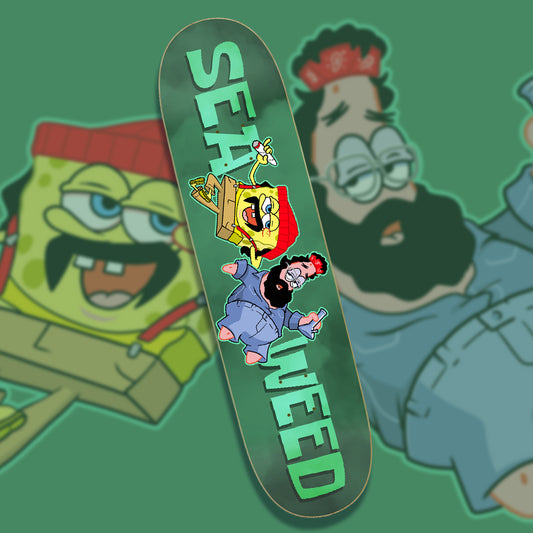 Sea Weed skate deck