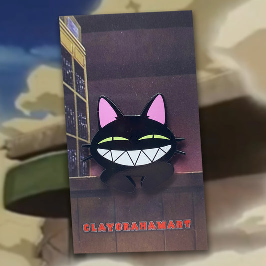 Kuroneko-Sama Peeker 1.5" Enamel Pin