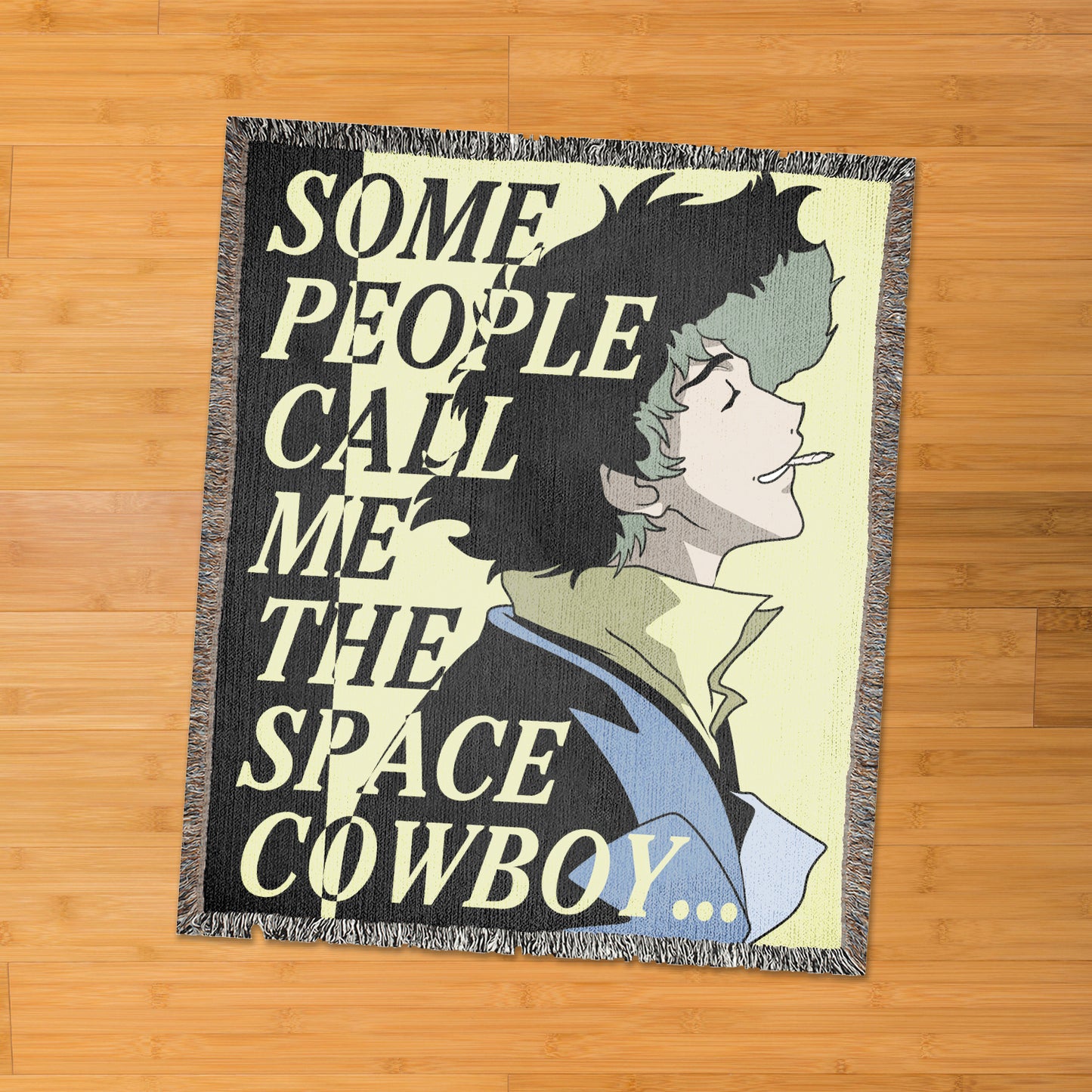 Some People Call Me the Space Cowboy 50" x 60" woven blanket