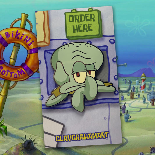 Bikini Bottom Peekers Hard Enamel Pins