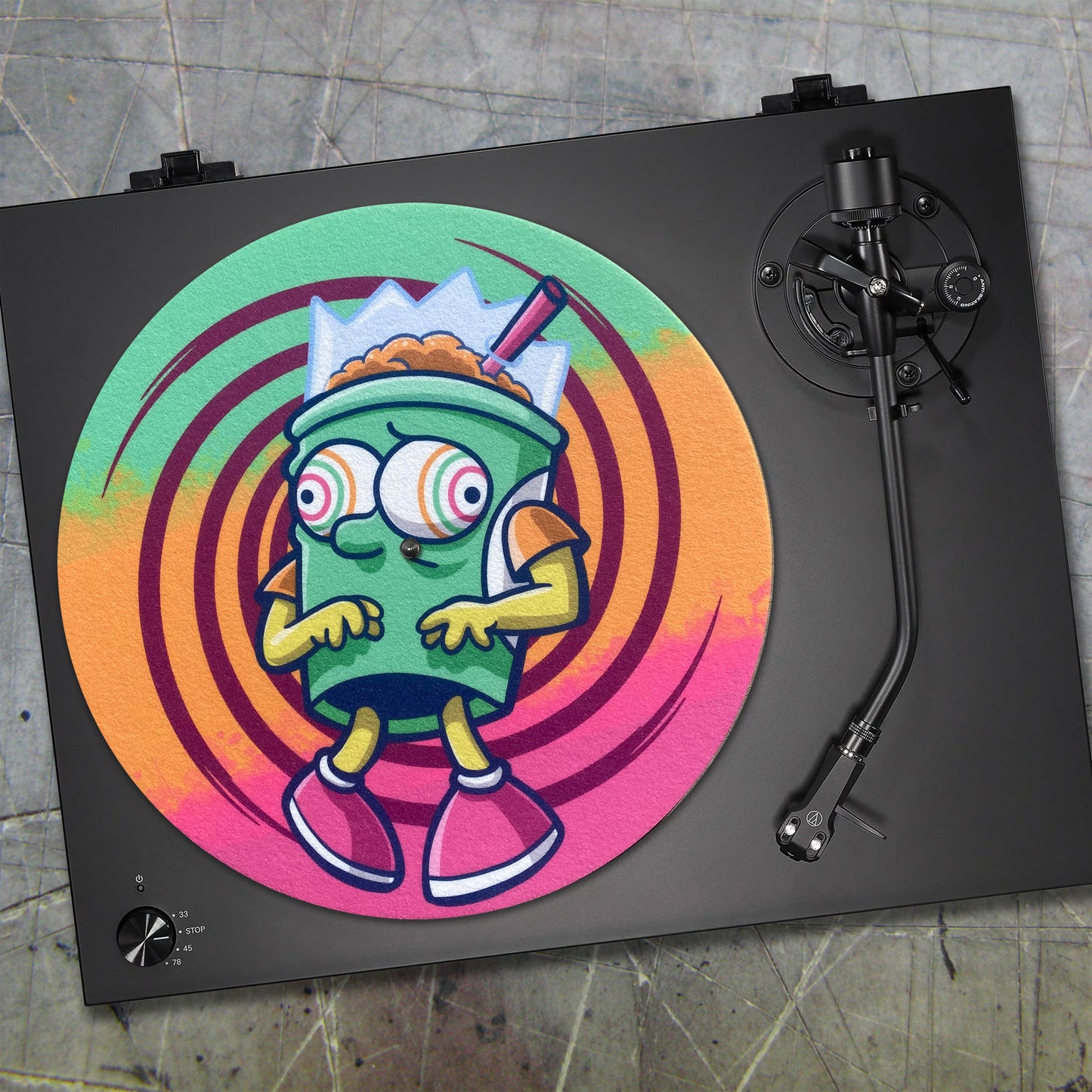 Squishee Addict 12" Turntable Slip Mat