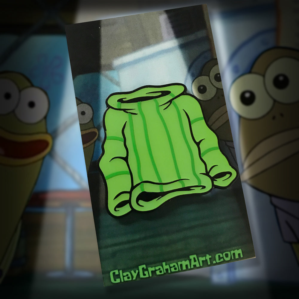 Bikini Bottom Sweater Collection Soft Enamel Pins