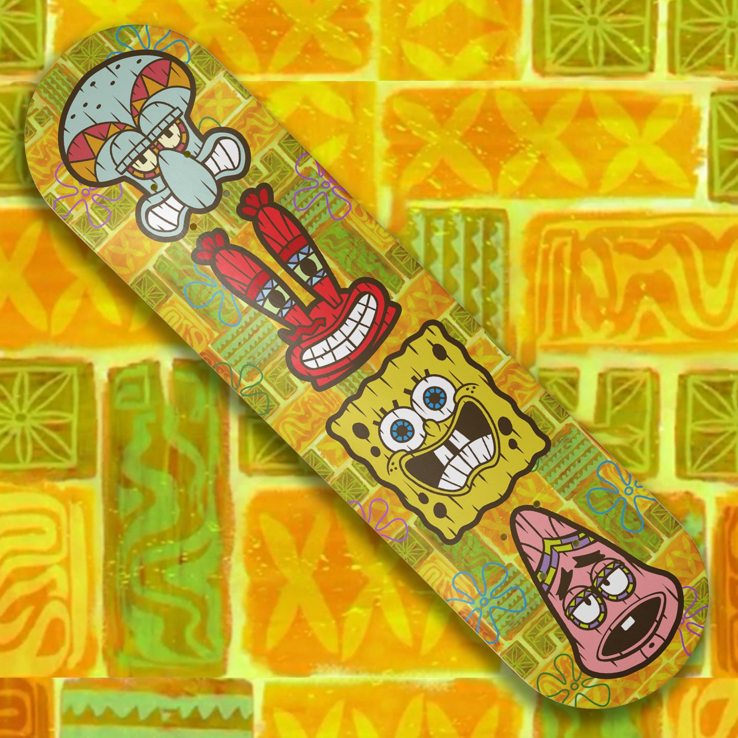 Ba-Tiki Bottom skate deck