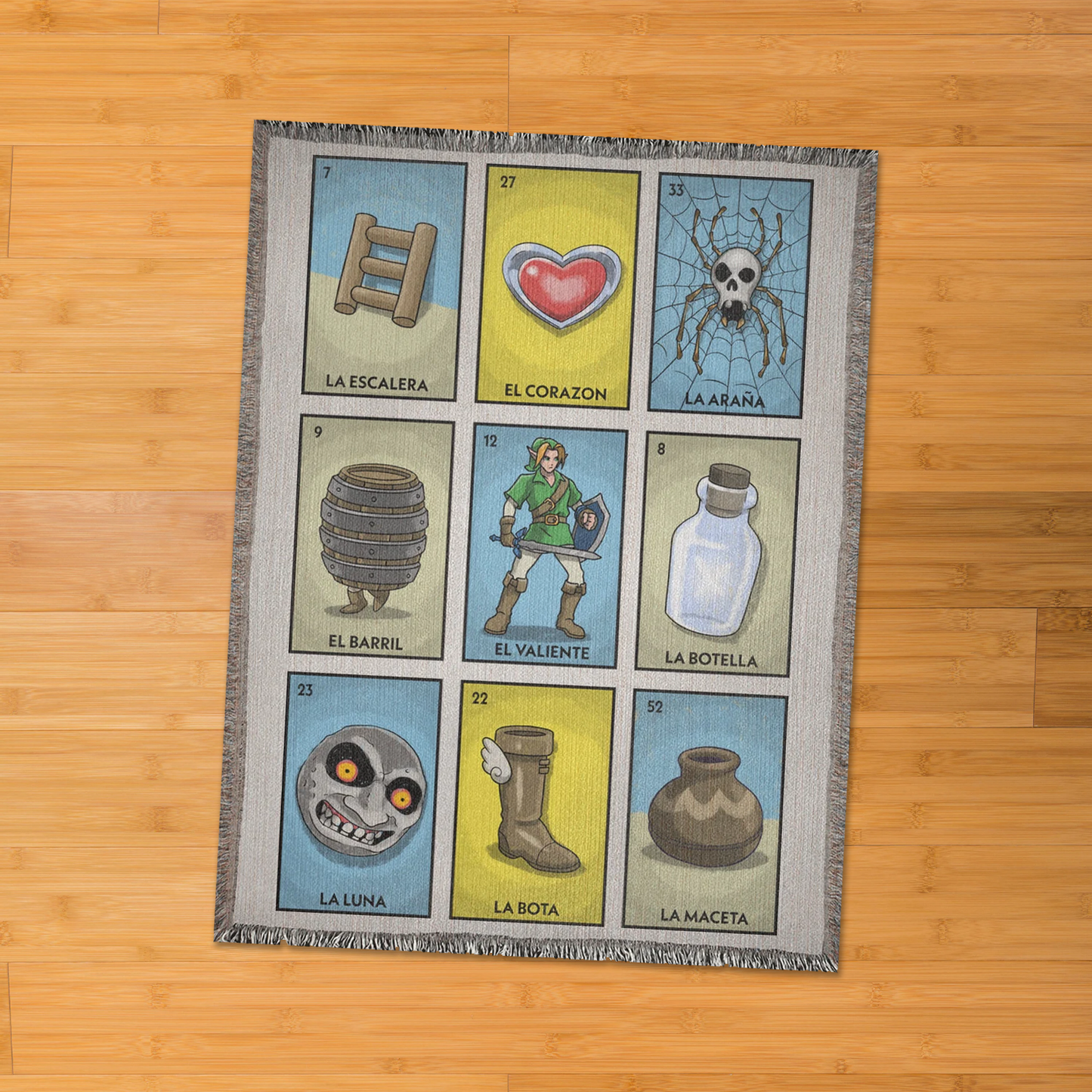 LoZteria 60" x 80" woven blanket