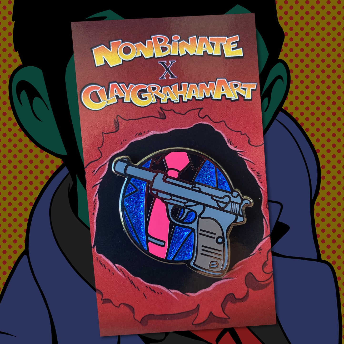 LuPIN the 3rd 1.5" hard enamel pin