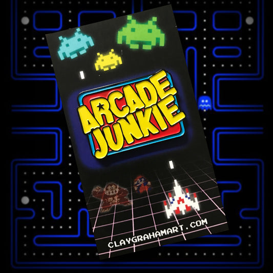 Arcade Junkie 1.75" Soft Enamel Pin