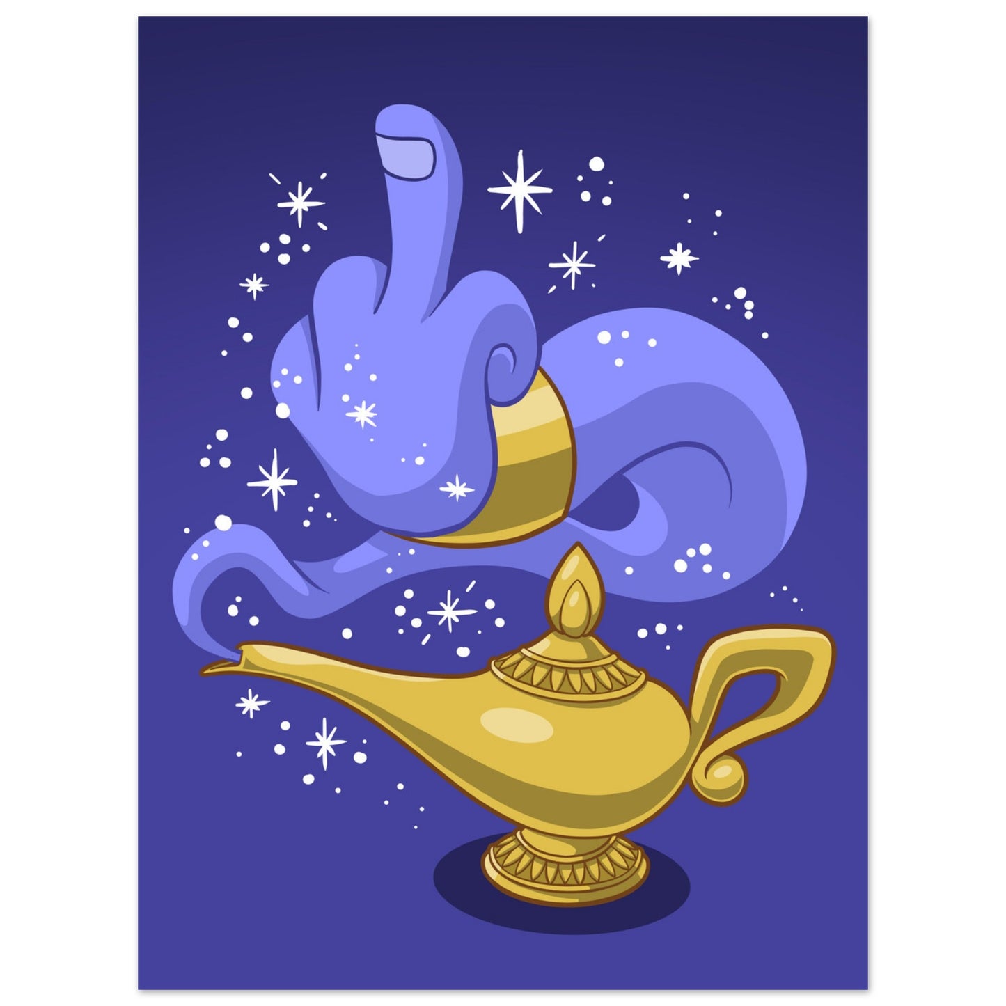 One Wish Left semi-gloss poster