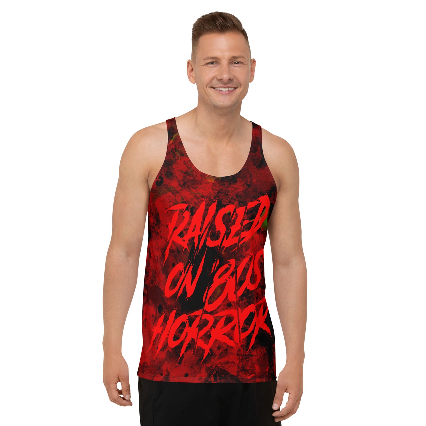 Raised on 80s Horror tank top
