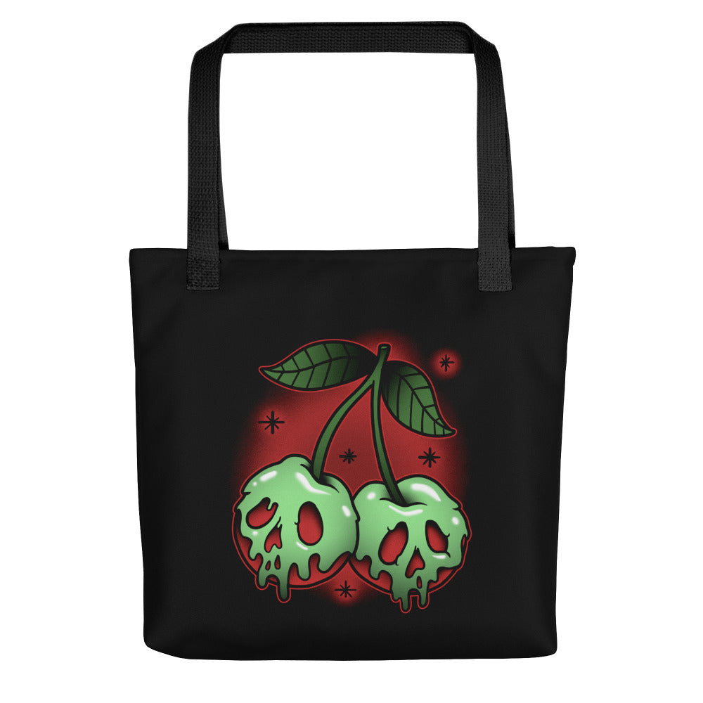 Poison Cherries tote bag