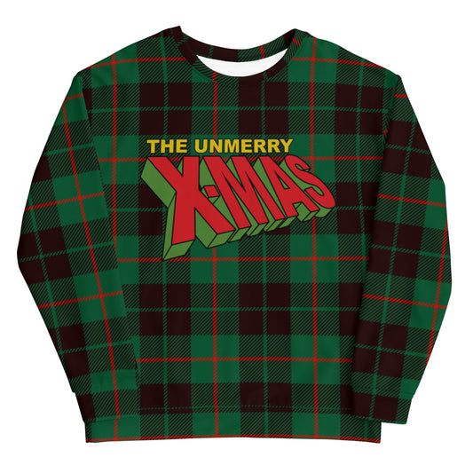 Unmerry X-Mas allover crewneck sweatshirt