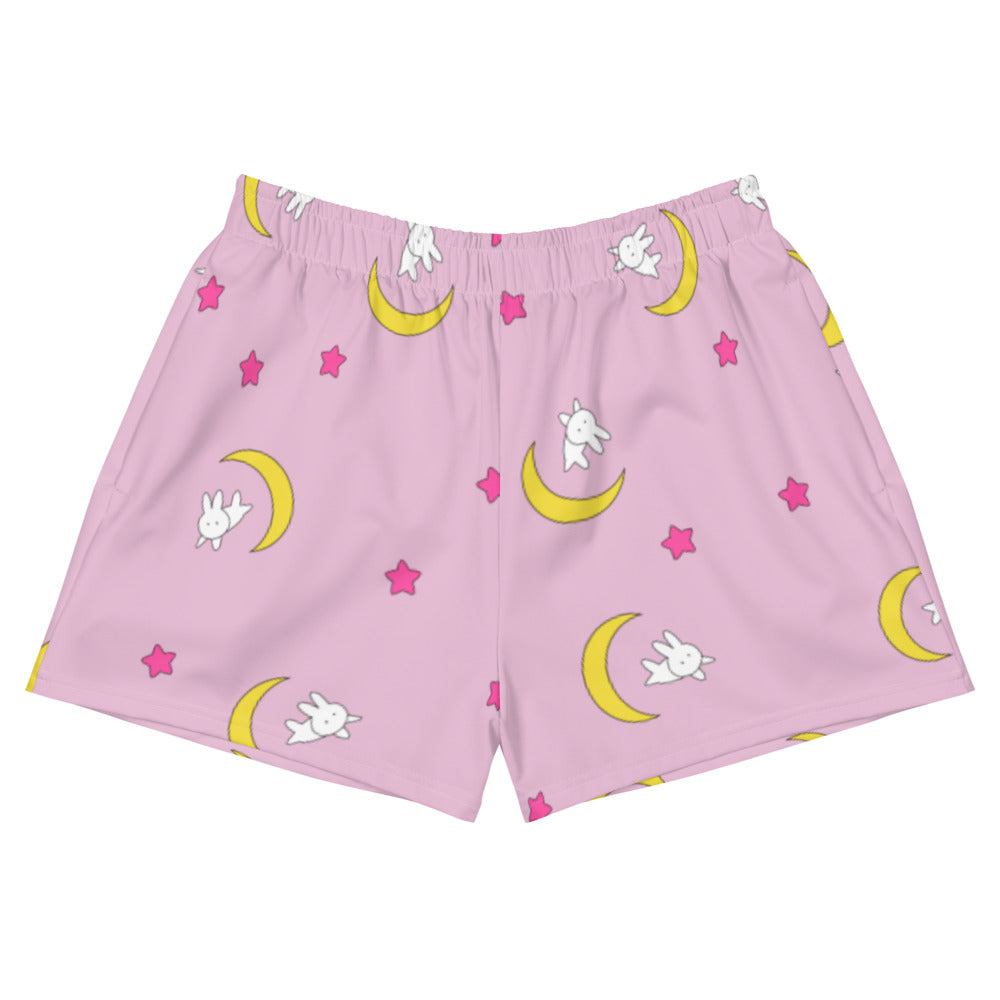 Sleeper Moon mid-thigh shorts