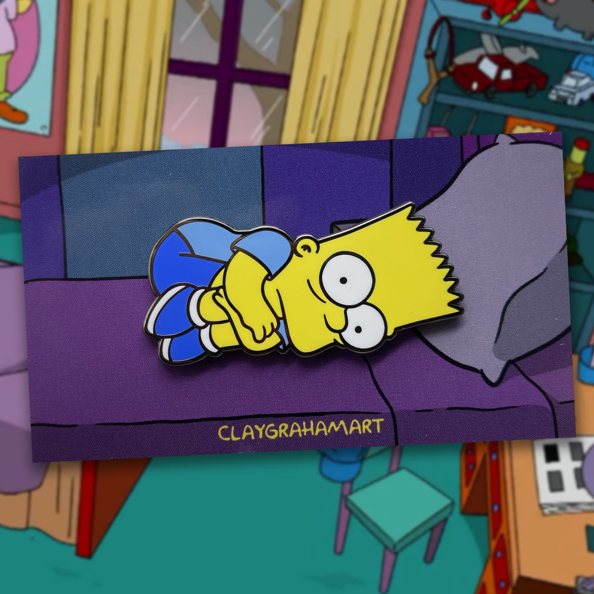 Boy Mood 2" hard enamel pin